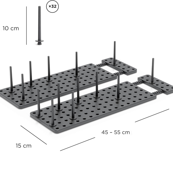 Support de Rangement Télescopique pour Tiroirs